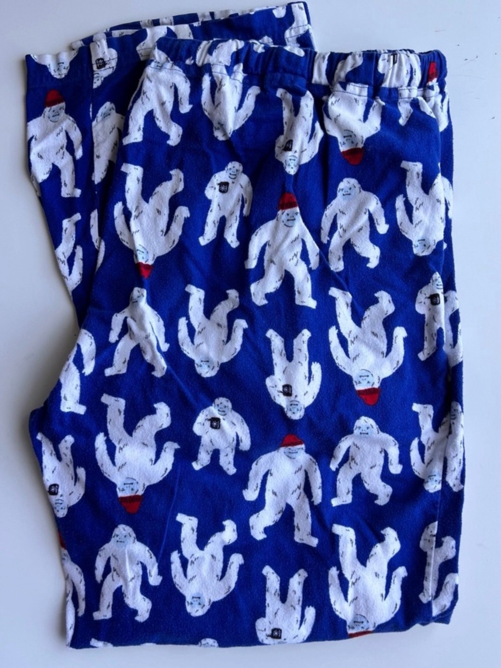 Hanna Andersson Pajama Pants Yeti Print